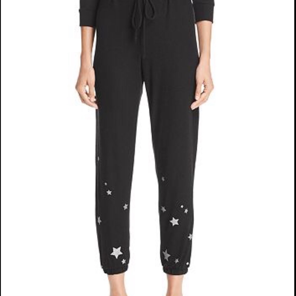 Chaser foil star sweatpant